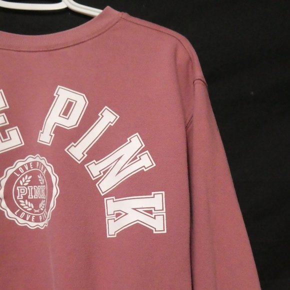 PINK by VICTORIA'S SECRET | xs extra small | Love Pink Crewneck Sweatshirt - Picture 5 of 15